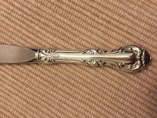 GORHAM KING EDWARD STERLING SILVER French Hollow Knife 8 7/8 