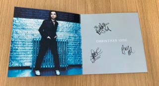 Depeche Mode Rare Printed Signed Fanclub Only Ultra Christmas Card Ex
