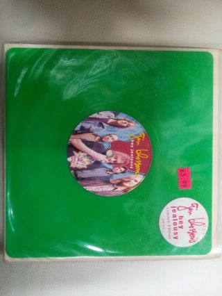 Gin Blossoms – Hey Jealousy 7” Vinyl Green Square Edition Coloured Record Rare