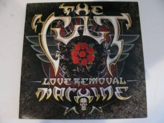 The Cult Love Removal Machine Dbl 7 " Vinyl Record Rare Gatefold Fold Cover