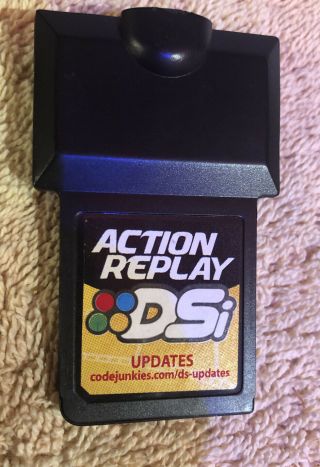 Action Replay Nintendo Dsi Yellow Label Updates Rare