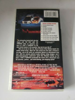 2 Fast 2 Furious UMD Movie for PSP Rare (UMD,  2003) c1c 2