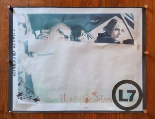 L7 Rare Promo Poster Punk Hole Nirvana Bikini Kill Grunge Soundgarden Slash
