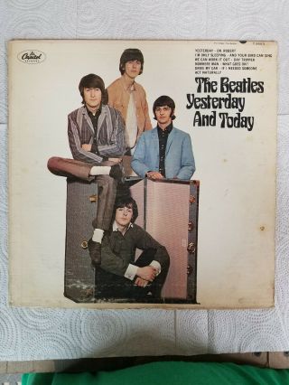 The Beatles Yesterday And Today Lp Capitol T - 2553 Rare Orig Mono Jacket Only