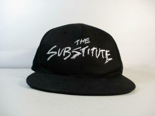 Rare Vintage Movie Promo The Substitute Snap Back Hat Very Hard To Find