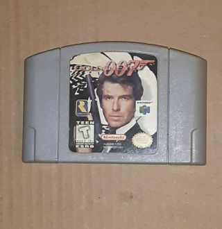 Goldeneye 007 Nintendo 64 Game Cart Only Authentic N64 Tested/works James Bond