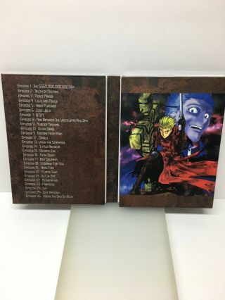 TRIGUN Complete Series DVD 1 - 26 LIMITED EDITION Box Set - rare out of print 3
