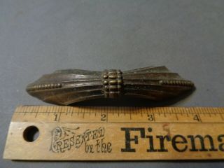 Vintage Antique Art Deco Curved Drawer Pull 2 1/2 " Hole Space (32)