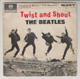 1963 The Beatles - Twist And Shout - Rare South Africa Release Jgep 8882
