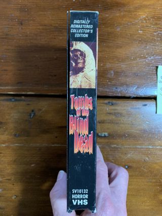 TOMBS OF THE BLIND DEAD VHS ANCHOR BAY horror Zombies Sov Rare Cult Htf Oop gore 2