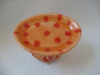 RARE Rebecca Harvey Ceramic Cat Soap Dish 2