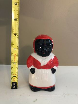 AUTHENTIC Jemima Aunt Salt & Pepper Shaker Ceramic Figurine Black Americana RARE 2
