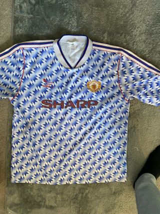 Manchester United Shirt Very Rare 1990