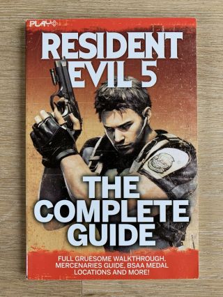 Rare Playstation Ps3 Resident Evil 5 The Complete Guide For A Collector P&p