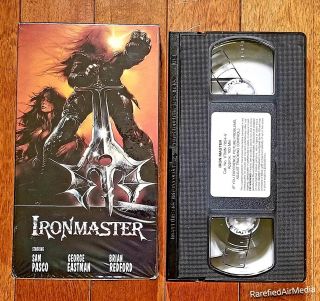 Ironmaster (vhs,  1993) Rare Oop Sam Pasco