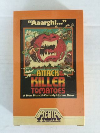 Attack Of The Killer Tomatoes Betamax Media Musical Comedy Cult Classic Rare Htf