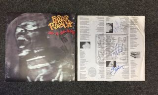 Vintage Faster Pusscat Autographed Album 33rpm Wake Me When Its Over Rare Rock