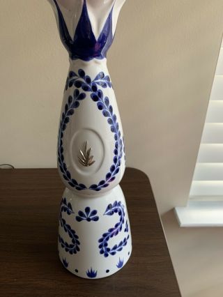 Clase Azul Ceramic Tequilla Bottle - Empty - RARE 2