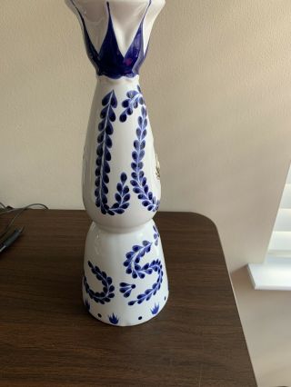 Clase Azul Ceramic Tequilla Bottle - Empty - RARE 3