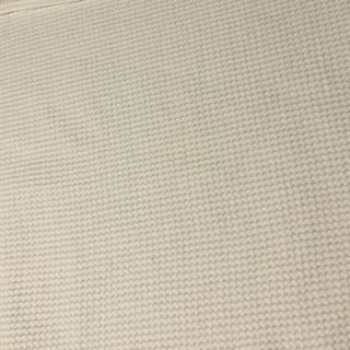 Carters Vintage White Baby Blanket 100 Cotton Thermal Waffle Receiving Security 2
