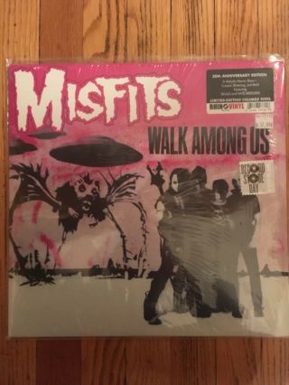 The Misfits Walk Among Us Lp Red Rsd Exclusive 30th Anniversary Danzig Rare (ex)