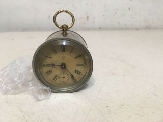 Small Antique Ansonia Desk Clock Parts