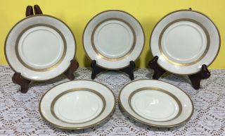 Mikasa Antique Lace Bread & Butter Plates Set Of 5