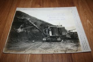 RARE 1923 MARION POWER SHOVEL MODEL 21 PHOTO FROM ADVERTISING DEPT OHIO 2