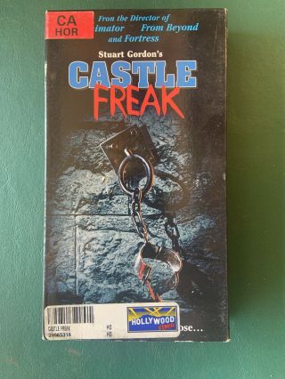 Castle Freak Rare Cult Horror Vhs