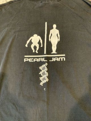 Pearl Jam Tour Crew T Shirt Xl Rare