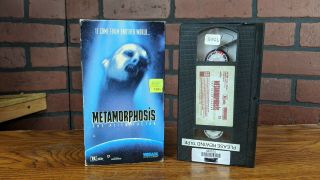 Metamorphosis The Alien Factor Vhs Tape Very Rare Oop Scifi Horror Vidmark Video