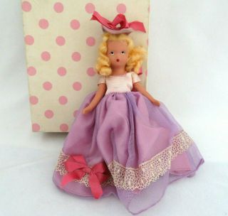 Nancy Ann Storybook Bisque Porcelain Doll W/ Box
