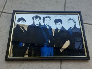 Duran Duran Mirror,  Vintage Very Rare 80,  S Pop