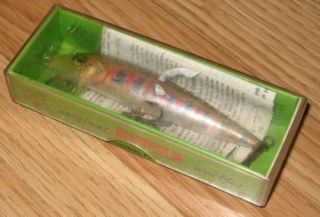 Vintage Rapala Wobbler Sinking " Count - Down " Fishing Lure Only Read