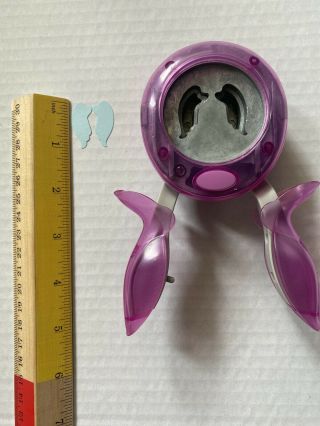 Fiskars " Love Takes Flight " Wings Squeeze Punch Pre - Owned Rare