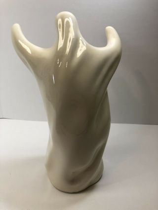 Vintage Atlantic Mold Co.  White Ceramic Ghost RARE 3