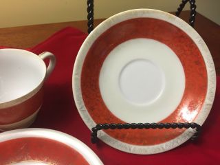 VINTAGE Demitasse Tea,  Expresso Cups and Saucer Set of 3 made in Occupied Japan 3