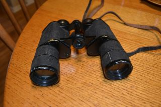 Rare C.  P.  Goerz 12x Helinox Binoculars,  Shows Age Use Wear,  Nr.