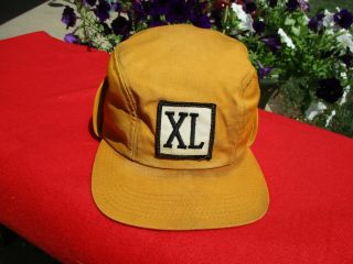 Rare Old Vintage Dekalb Xl Patch Cap Hat Ear Flaps K Caps Early Ag Advertising