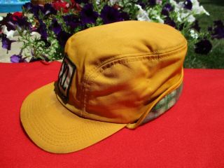 Rare Old Vintage Dekalb XL Patch Cap Hat Ear Flaps K Caps Early Ag Advertising 3