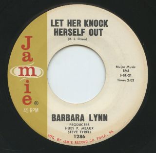 Hear - Rare Northern Soul / Popcorn 45 - Barbara Lynn - Let Her Knock Herself Out