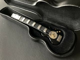 Rare Collectible Black Gibson Usa Nighthawk Quartz Watch 1996 With Case