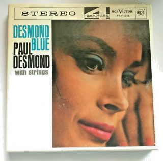 Rare 7 - 1/2ips Paul Desmond Desmond Blue With Strings Reel Tape Guaranteed