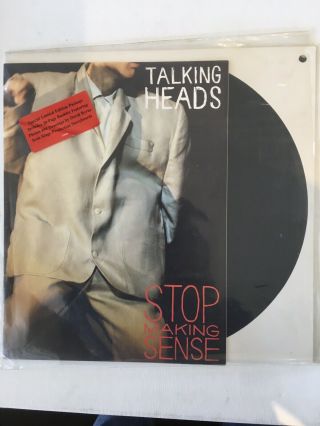 Talking Heads Very Rare 1st Edition Stop Making Sense Lp W 20 Page Book Promo