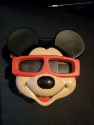 Rare Disney Mickey Mouse Head Face Model View - Master Viewer 3d View Finder