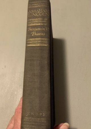 ABRAHAM LINCOLN A Biography By Benjamin P.  Thomas VERY RARE 1952 PRE - PUBLISHING 2