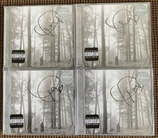 Rare Taylor Swift Signed Autographed In The Trees Folklore Album - In Hand