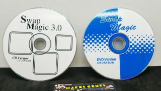 Swap Magic 3.  0 Cd & 2.  0 Dvd Version Playstation Ps2 - Rare Collectors