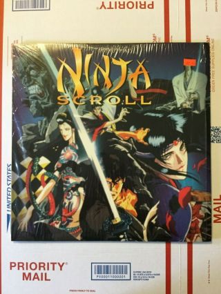 Ninja Scroll (laserdisc) _rare_us Manga Release_anime_adult Anime_vhtf