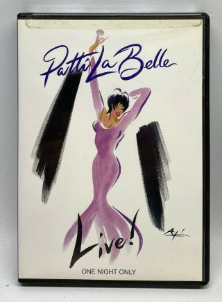 Patti Labelle - Live One Night Only 2000 Dvd Rare & Oop Region 1 Good Cond